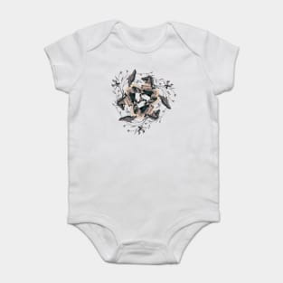 Horses Baby Bodysuit